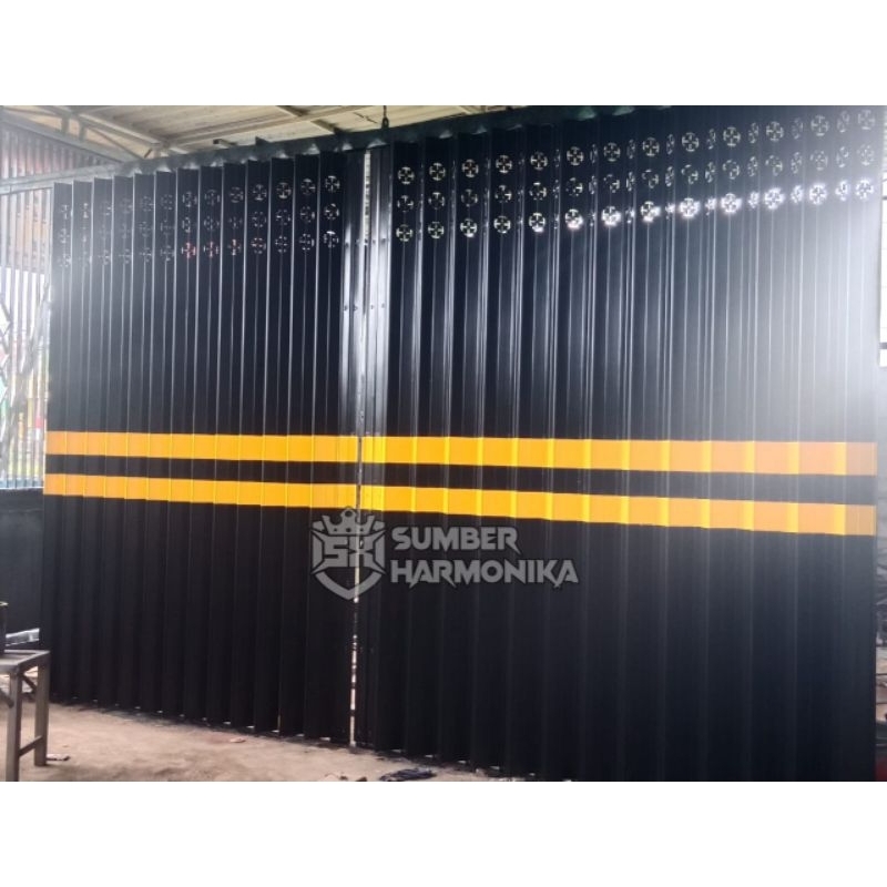 pintu harmonika,pintu folding gate,pintu ruko,pintu gudang pabrik