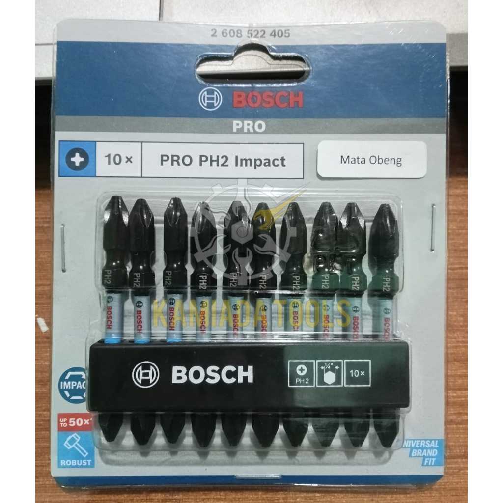 Mata Obeng BOSCH PRO PH2/Mata Obeng Impact PH2 BOSCH