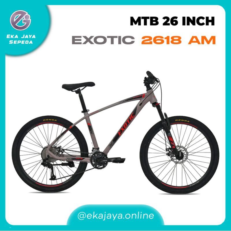 Sepeda Gunung MTB 26 Inch EXOTIC 2618 AM