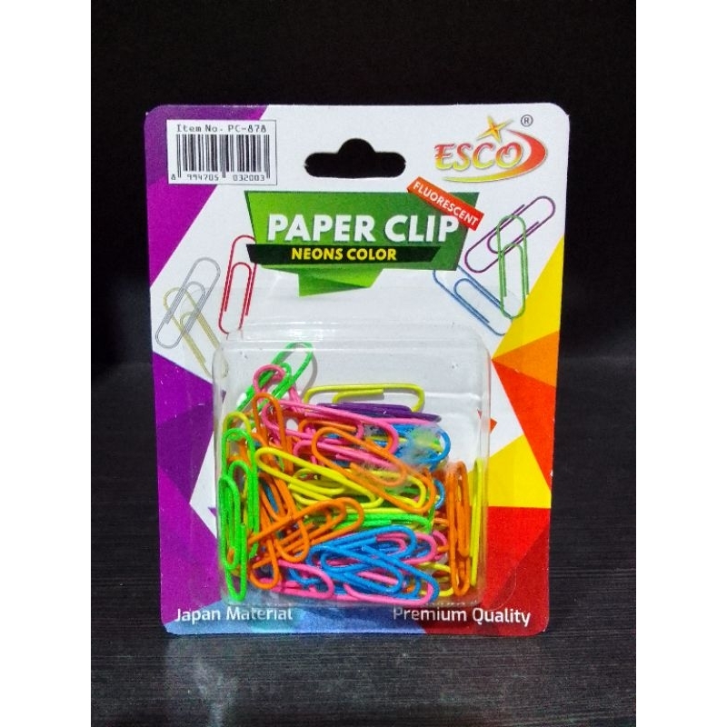 

(1 PCS) PAPER CLIP WARNA ESCO