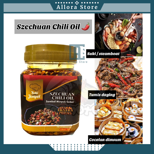 

Koki Jempol Szechuan Chili Oil / Sambal Minyak Cabai 150 gram