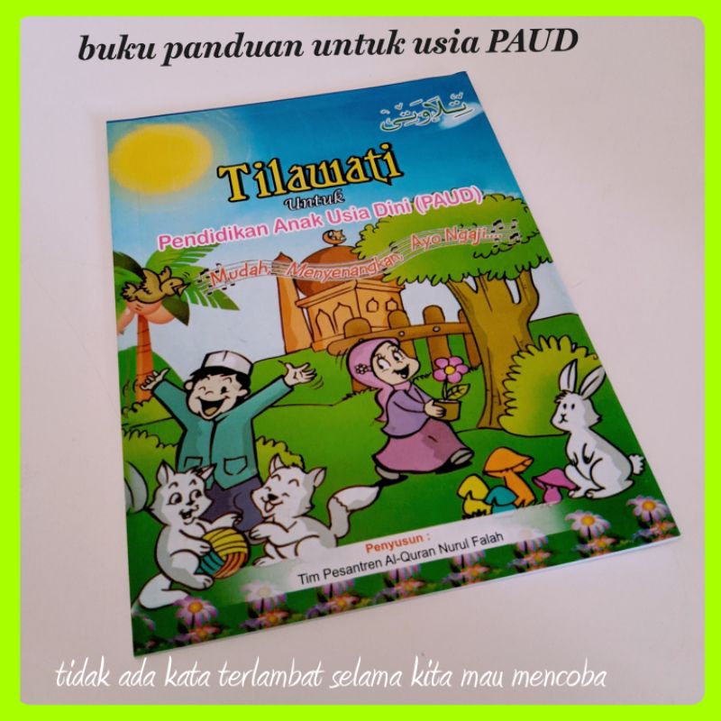 

buku mengaji TPA usia PAUD