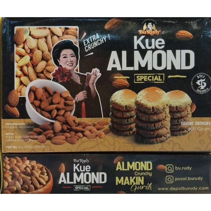 

Kue Almond Bu Rudy