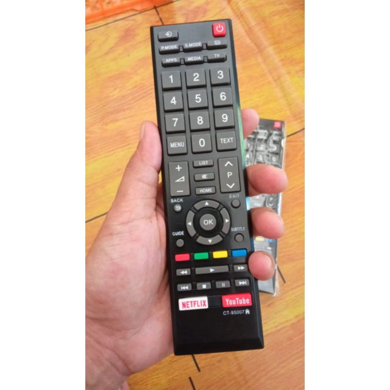 Remote TOSHIBA LED SMART TV ANDROID CT-95007