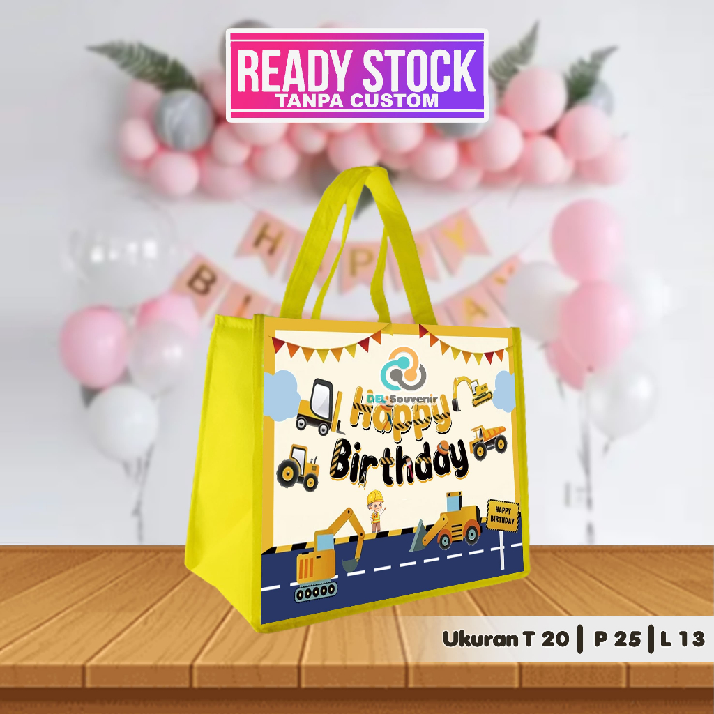 

READY STOCK SIAP KIRIM !! TAS ULTAH ANAK / TAS ULTAH KARAKTER ESCAVAKTOR BEKO / TAS SOUVENIR READY STOCK LANGSUNG KIRIM / TAS SOUVENIR ULANG TAHUN / GOODIE BAG ULTAH / TAS ULANG TAHUN