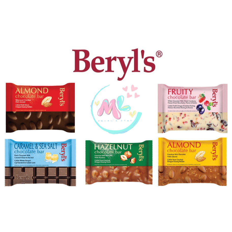 

BEST SELLER Coklat bar malaysia Chocolate beryl's (100 g)