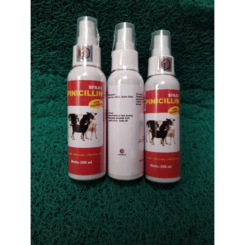 Obat koreng ampuh Pinicylin Spray 120ml