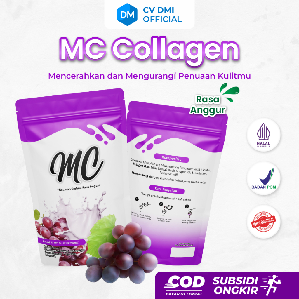 

MC Minuman Collagen Rasa Anggur