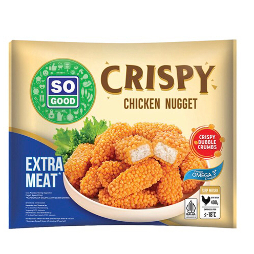 

So Good Chicken Nugget Crispy 400gr