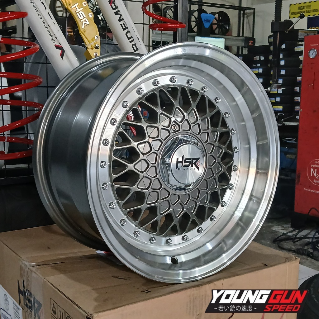 Velg Racing 15 Corolla Brio Agya Calya Sigra Mobilio HSR Ring 15 RS Celong