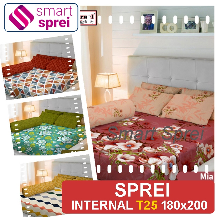 T25 SPREI INTERNAL 180x200 / SPREI INTERNAL KING Tinggi 25 / SPREI 180x200 TINGGI 25 cm