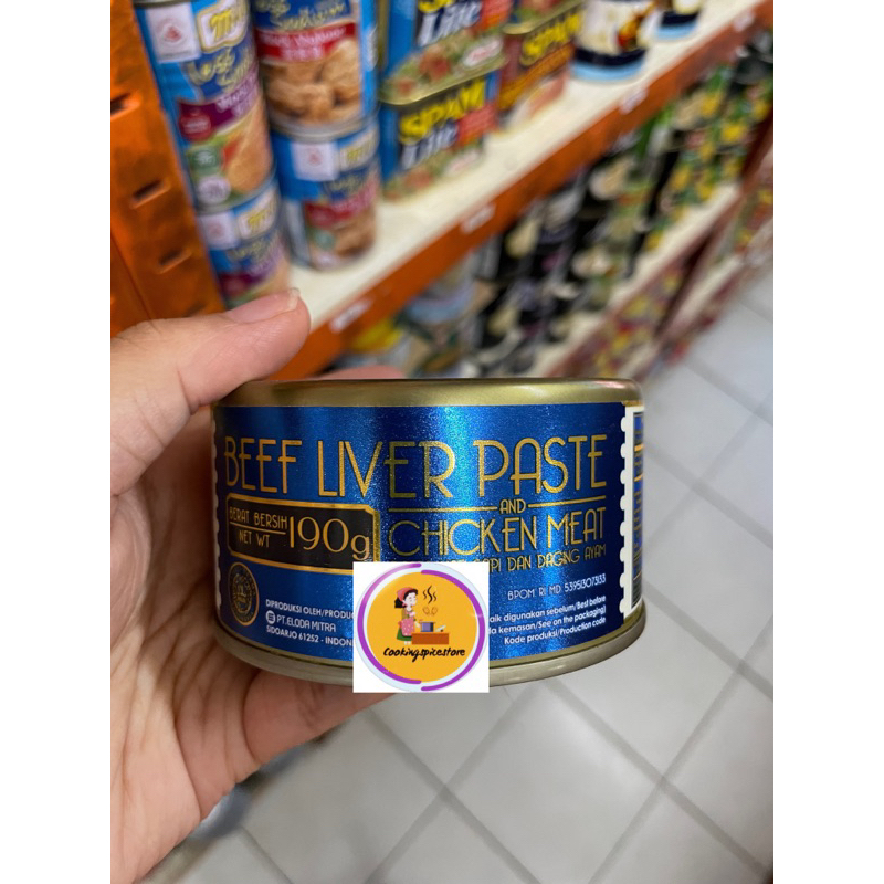 

BERNARDI BEEF LIVER PASTE and CHICKEN MEAT 190 GR