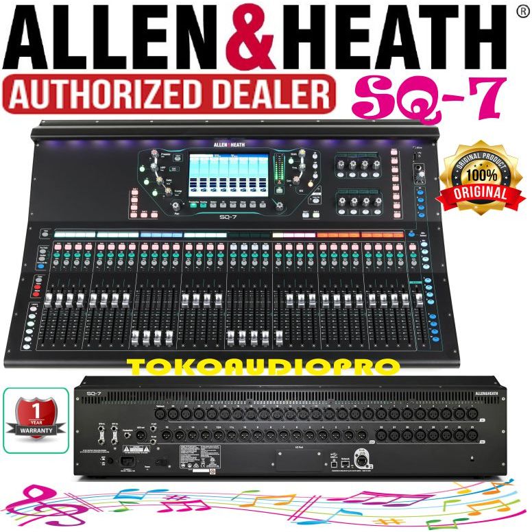 Mixer Allen & Heath SQ-7     SQ7 Digital Mixer Original