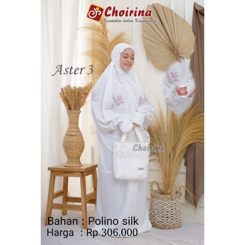 Mukena Putih Choirina Aster 3