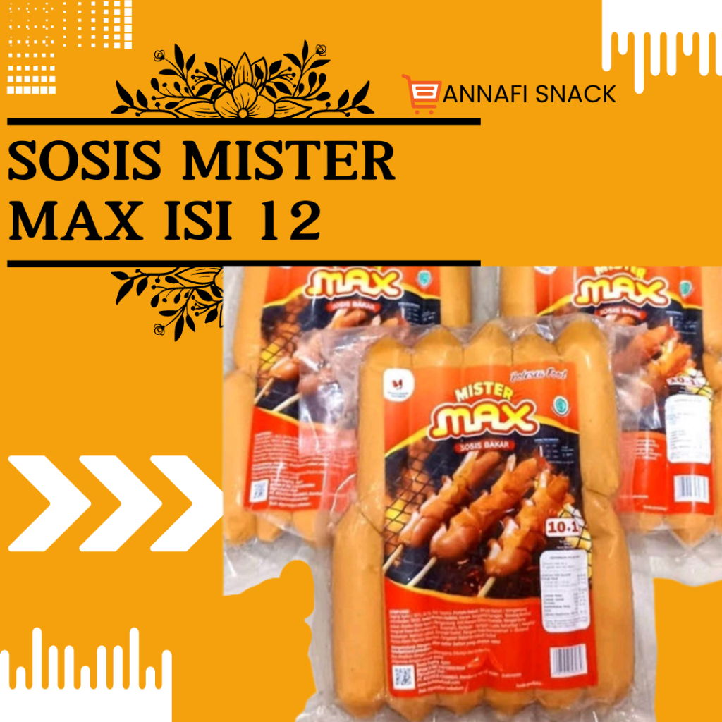 

SOSIS MISTER MAX ISI 12 // SOSIS BAKAR