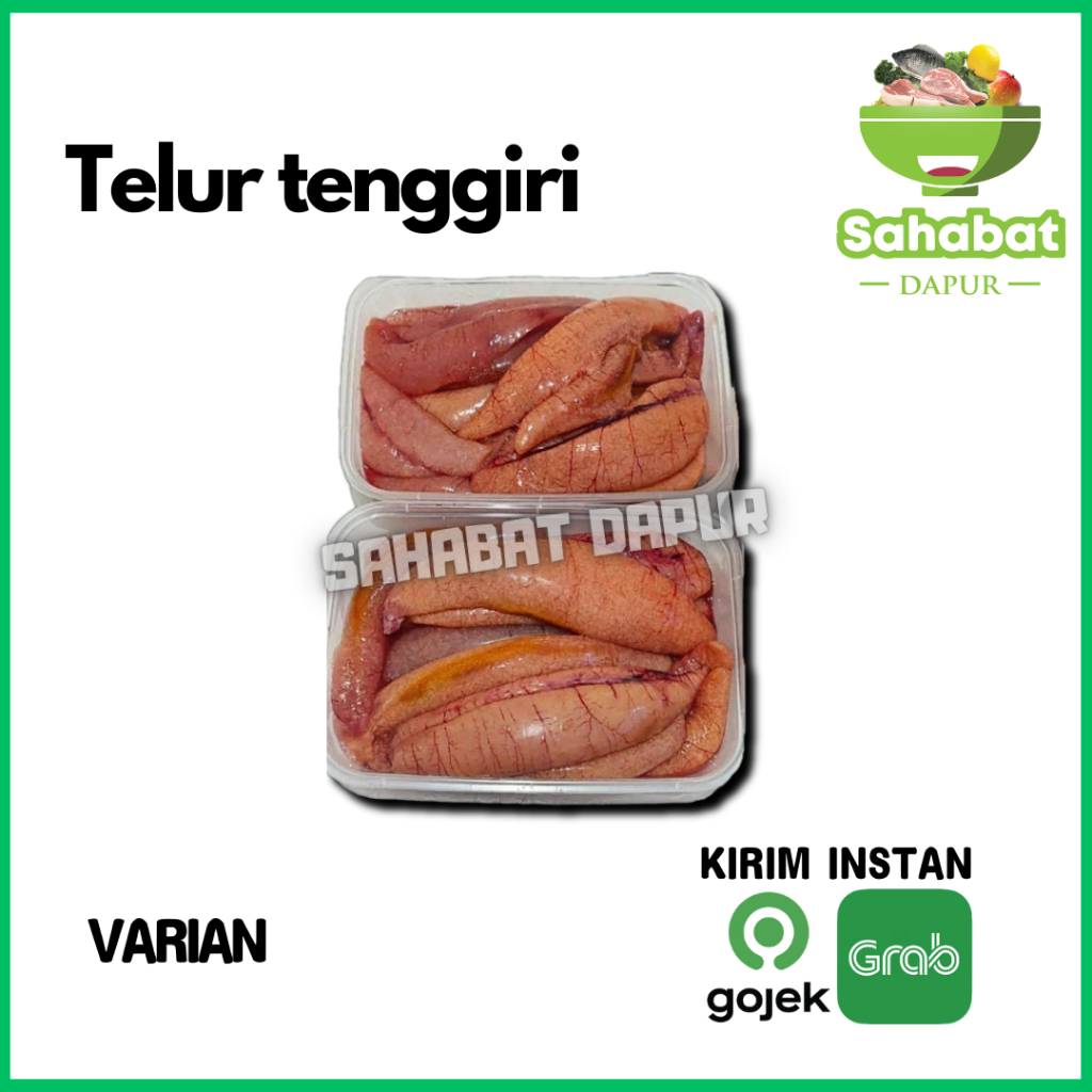 

Telur Ikan Tenggiri / Ikan Tengiri Telur - Sahabatdapur