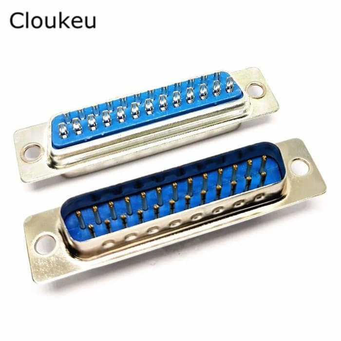 Connector DB 25Pin Male 25 Pin DB25 Jack Konektor Jantan