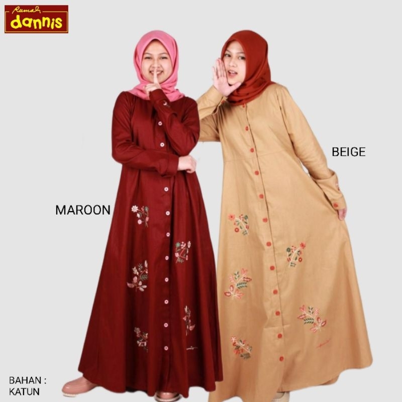 Dannis Gamis Anak JA 0811 Busana Muslim Anak Perempuan