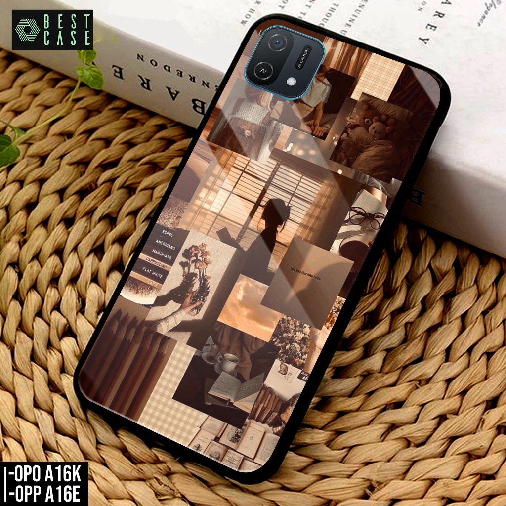 Case Oppo A16E / A16K - Casing Hp Oppo A16E / A16K - Motif ( AESTHETIC ) - Silikon Hp Oppo A16E / A1