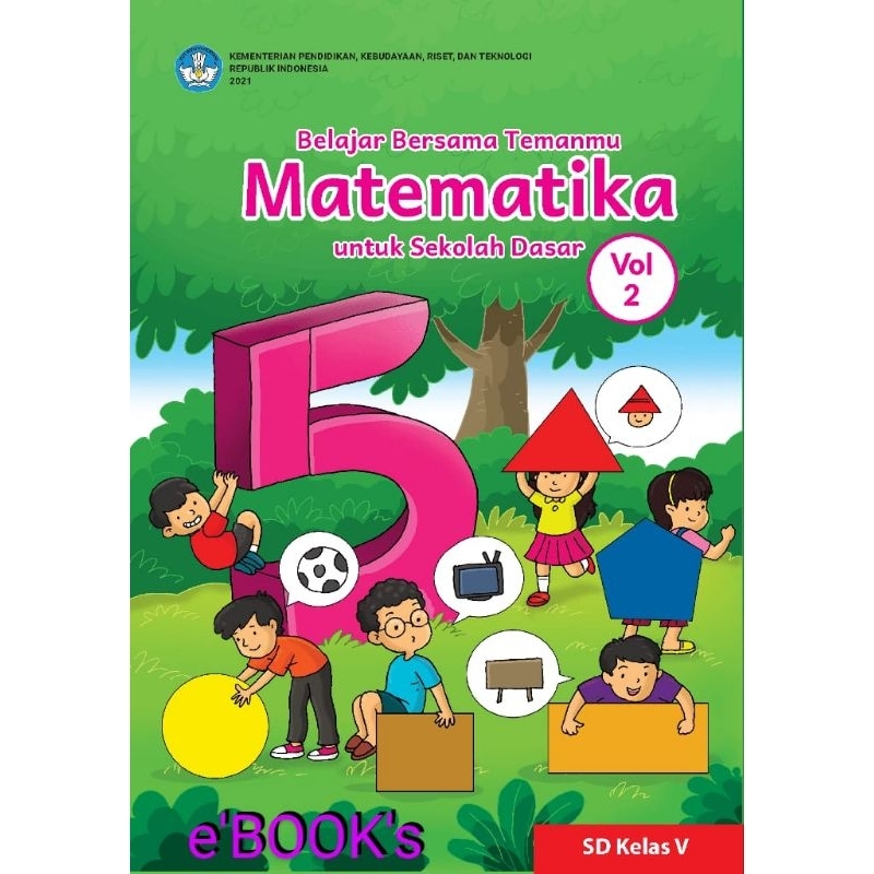 Buku siswa Pelajaran Matematika kelas 5 SD Vol 2 kurikulum merdeka