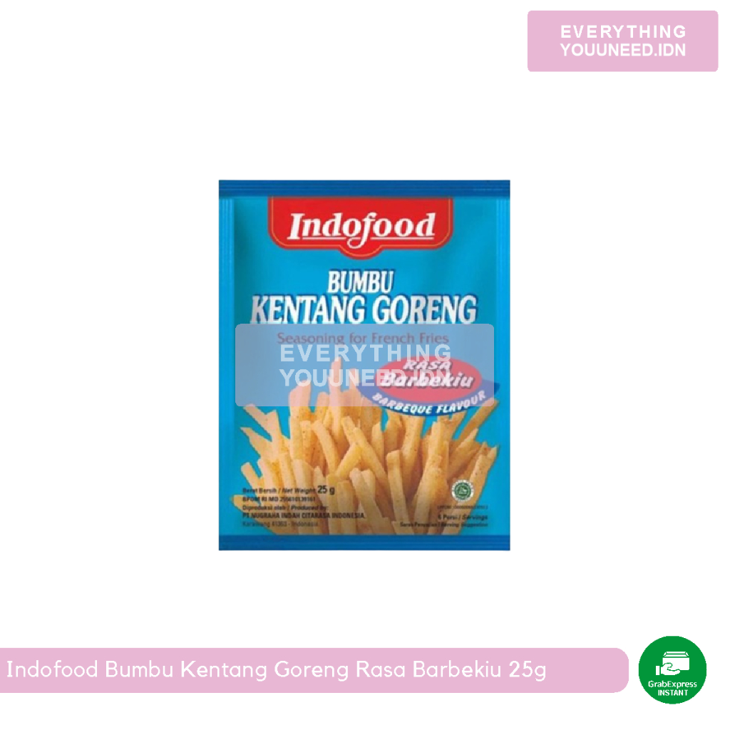 

Indofood Bumbu Kentang Goreng Rasa Barbekiu 25g
