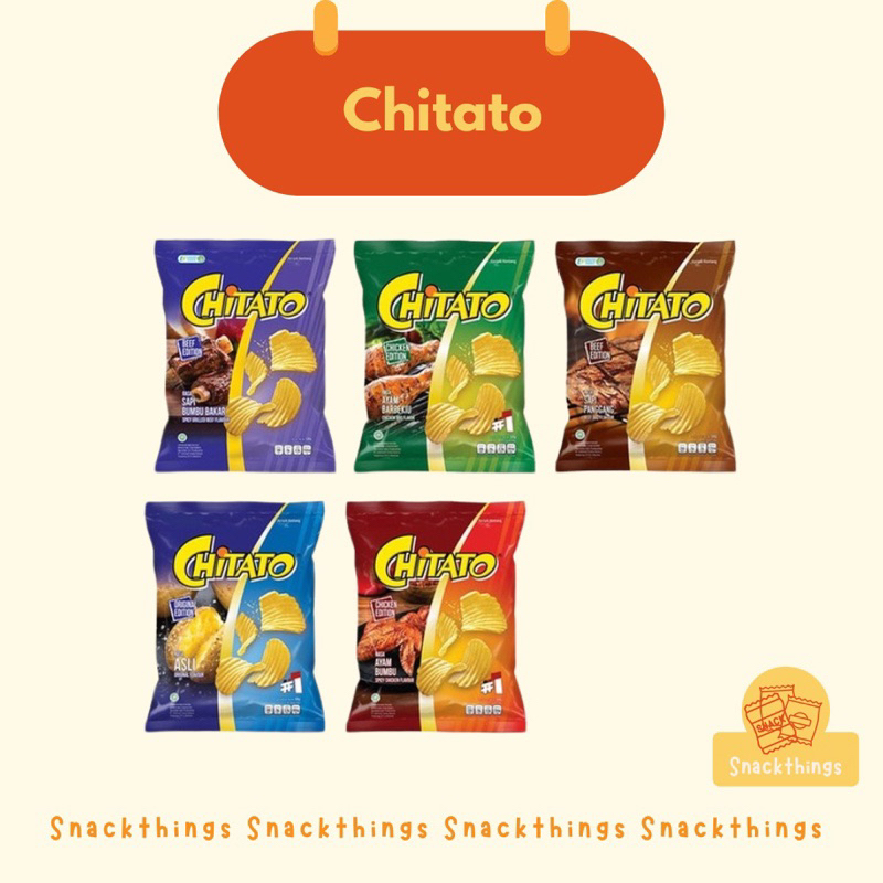 

SNACK CHITATO POTATO CHIPS RENCENG 15gr - 10 Pcs