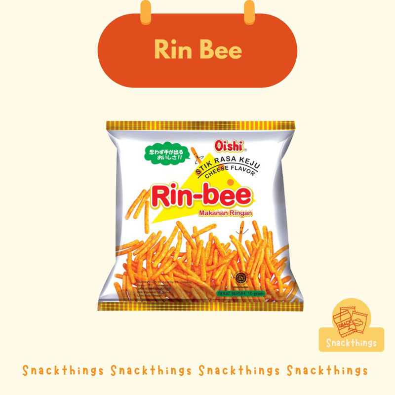 

SNACK OISHI RIN BEE RENCENG - 10pcs