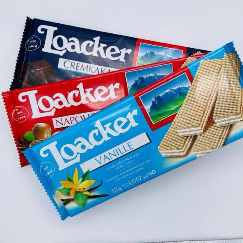 

LOACKER Wafer Classic 175 gr snack import all variants