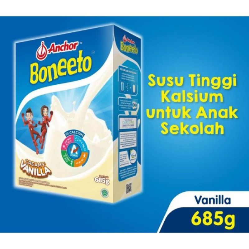 

BONNETO SUSU BUBUK ANAK 685 GRAM CHOCOLATE COKLAT VANILLA - SUSU BUBUK ANAK TERBAIK