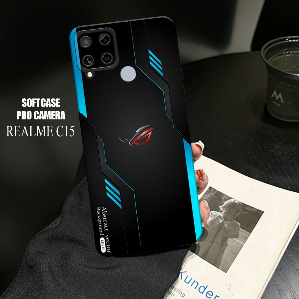 Case REALME C15  - REALME C15  Terbaru - Softcase REALME C15 - Softcase Pro Camera - Casing Hp REALM