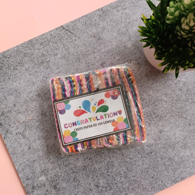 

Creap Paper/Kertas Klobot Satu Pack