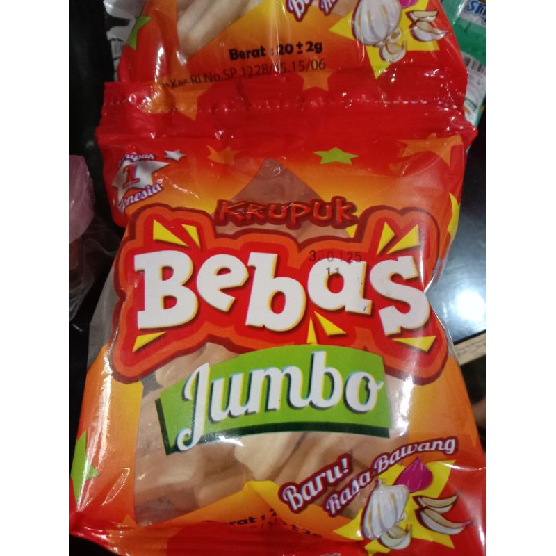 

[20 gram x 10] krupuk bebas