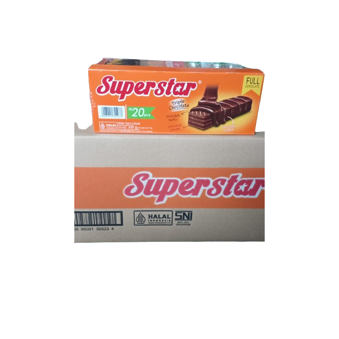 

Roma Superstar Wafer Coklat isi 20 pcs