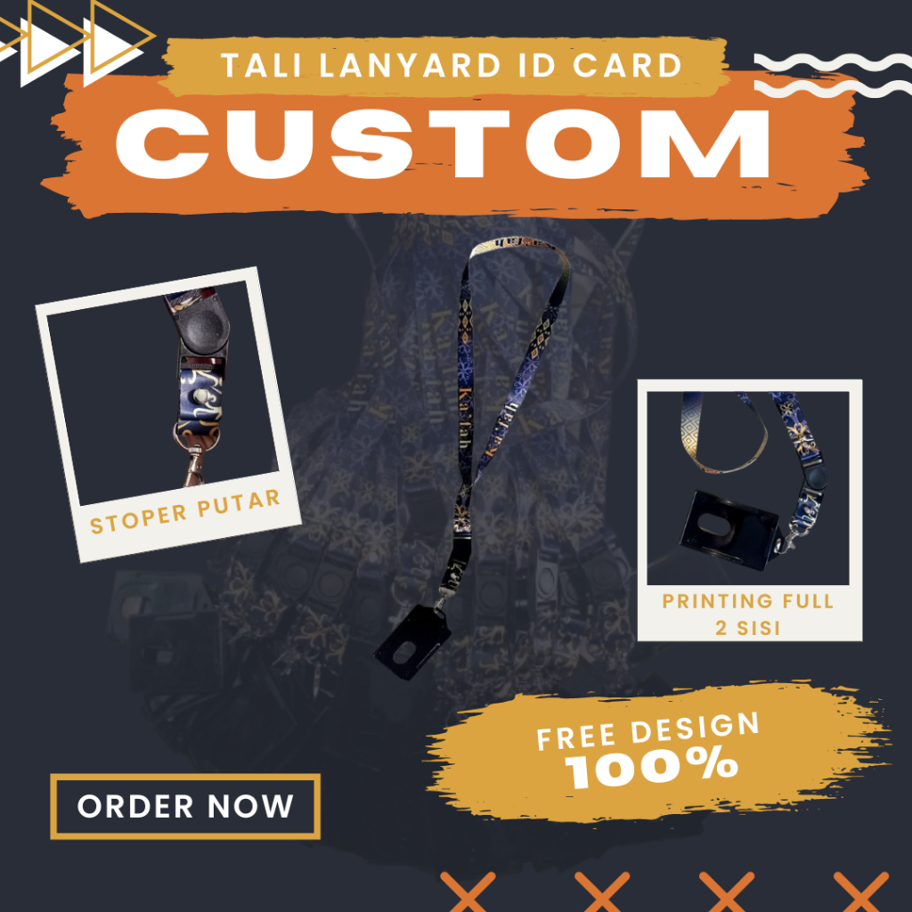 

TALI LANYARD ID CARD CUSTOM REQUEST