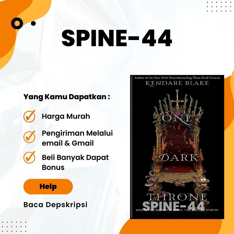 

ONE DARK THRONE KENDARE BLAKE BAHASA INDONESIA