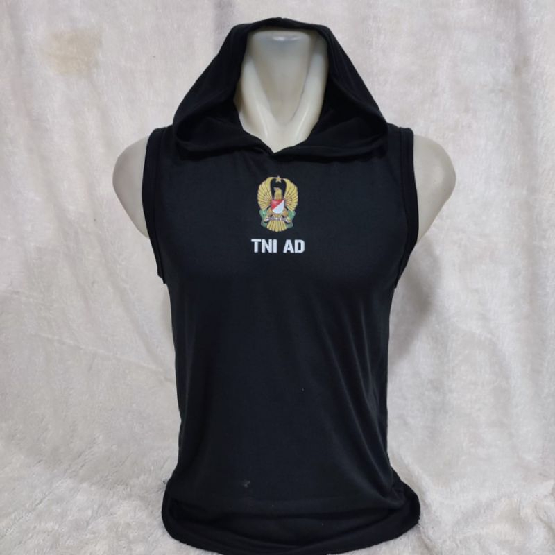 singlet gym pria TNI AD / Hoodie TNI AD / singlet Hoodie TNI / kaos lekbong TNI AD