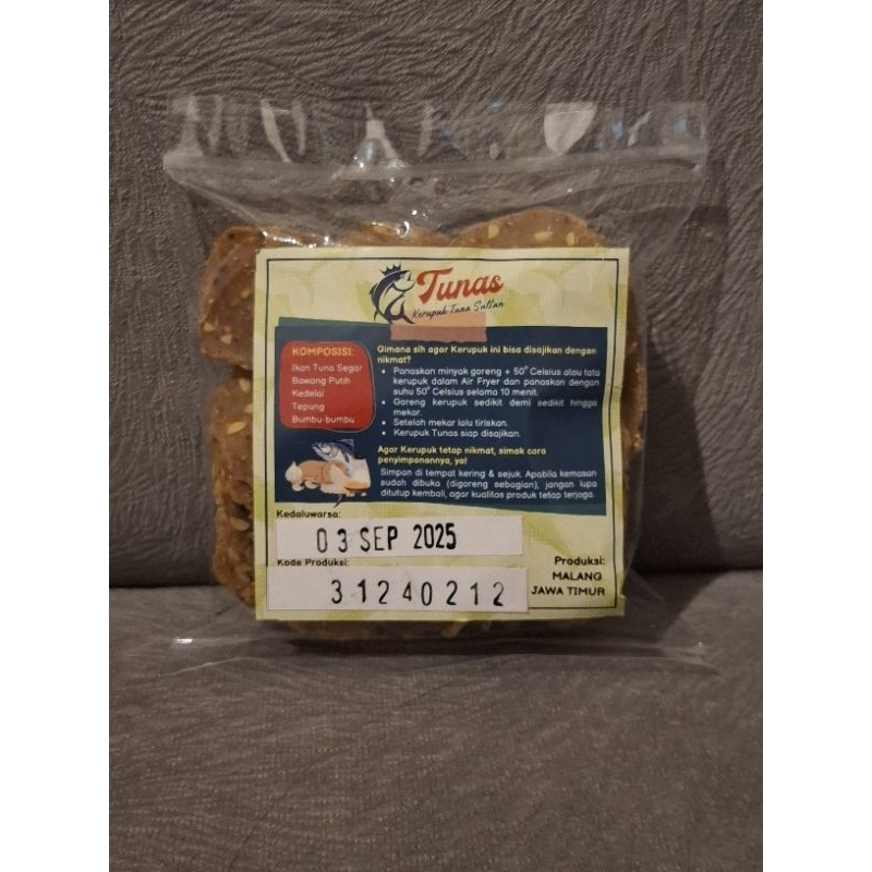 

KERUPUK TUNA KEDELAI 100GR