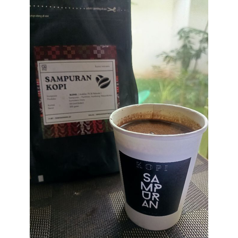 

Sampuran Kopi Bubuk Blend Arabika 70:30 Robusta