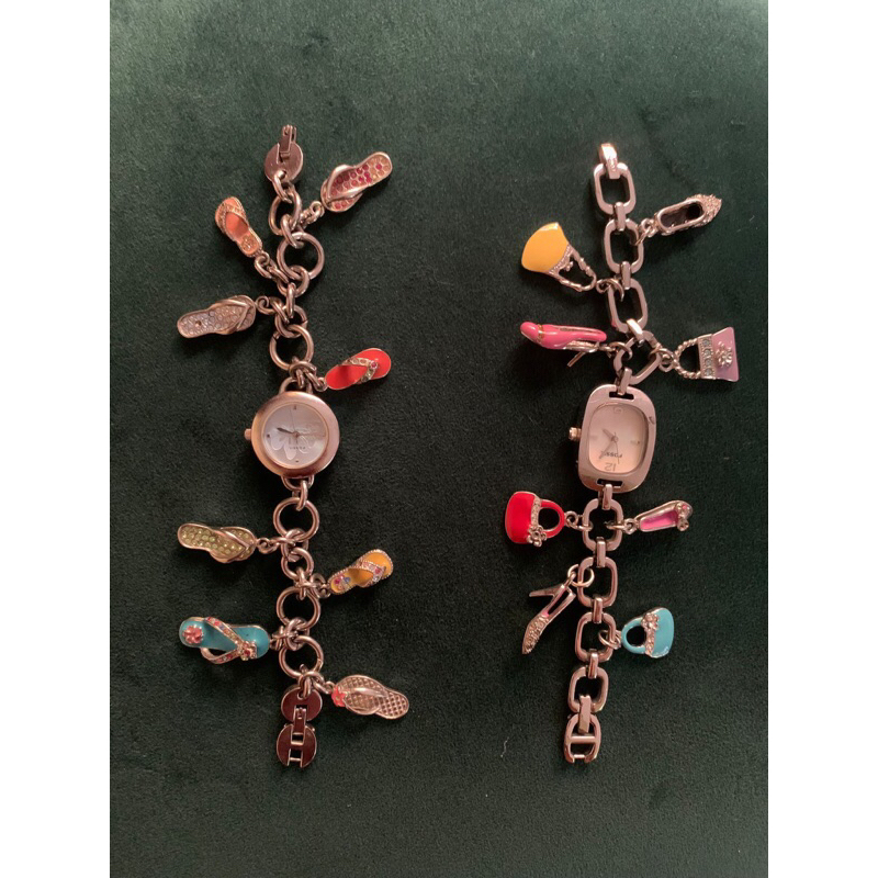 Jam Fissil flip flop preloved ori
