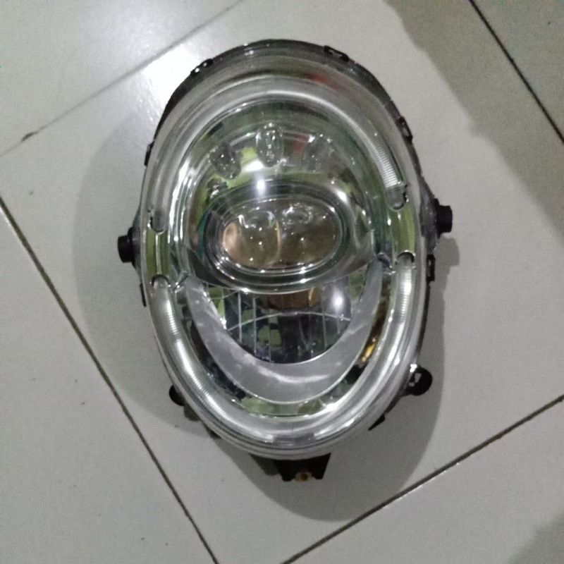 lampu depan reflektor depan led honda scoopy fi 2017 2018 2019  k93_N01 original