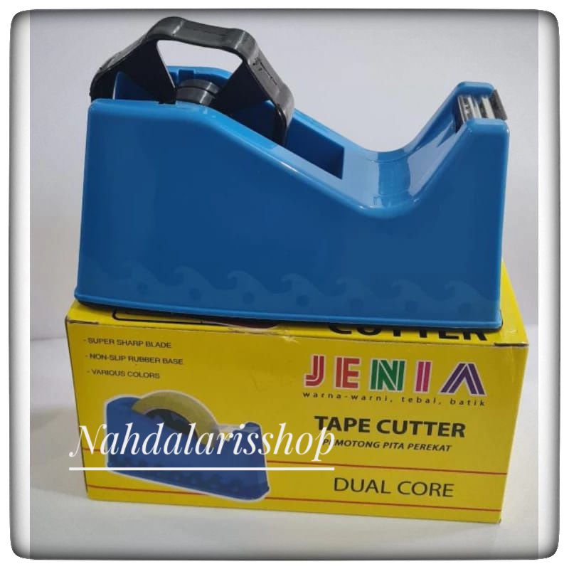 

TAPE CUTTER JENIA DUAL CORE/ DISPENSER PEMOTONG PITA