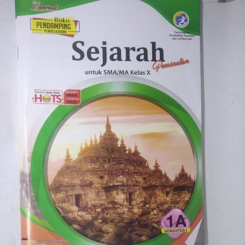 LKS SMA SMK SEJARAH KELAS  10 KURIKULUM 2013 SEMESTER 1