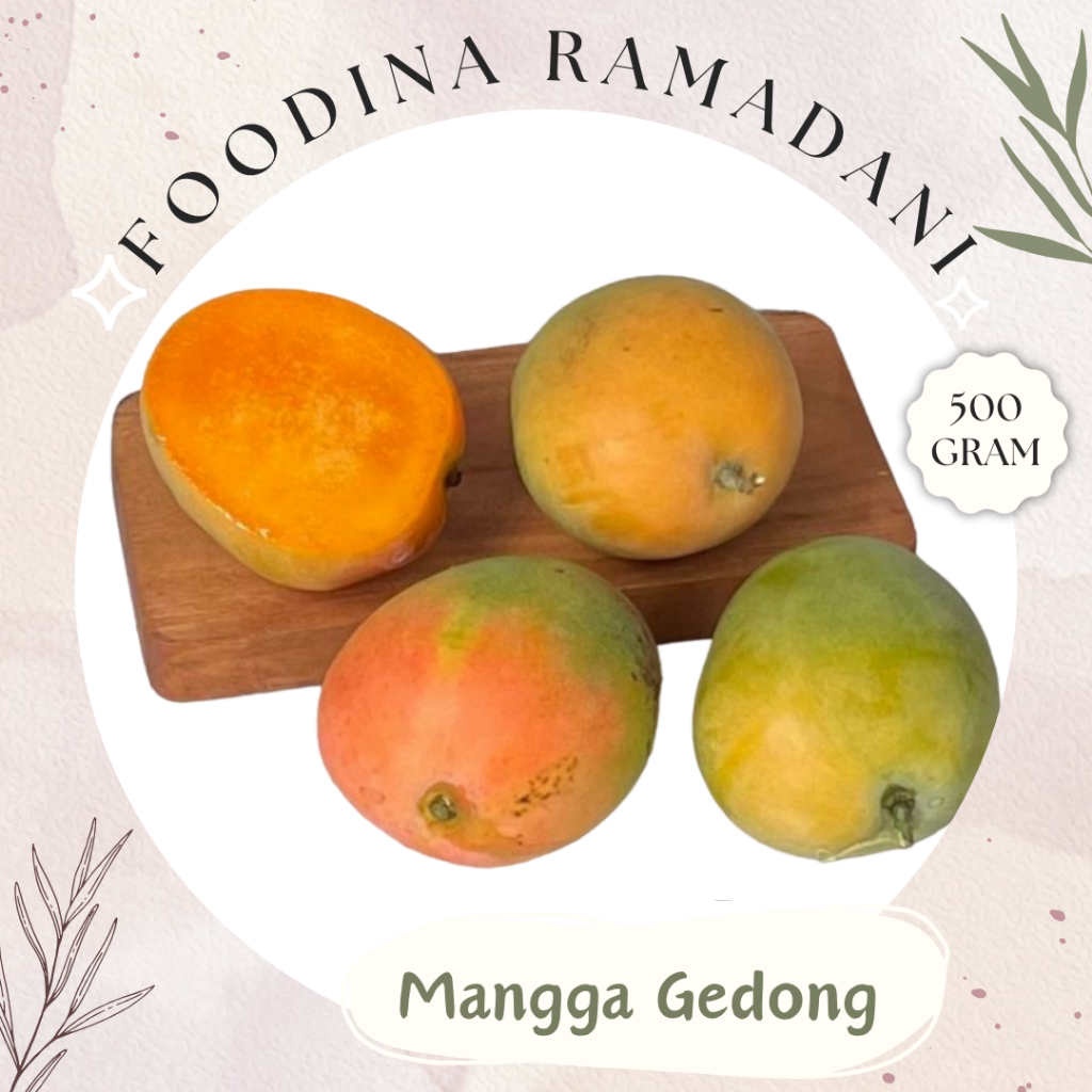 

MANGGA GEDONG Gincu - Mango Fresh [ Berat 500gr ] Harga Per 0,5 Kg