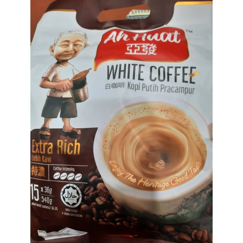 

AHHUAT WHITE COFFEE ekstra RICH