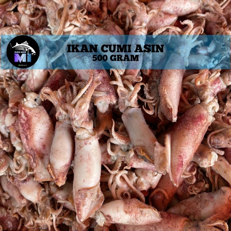 

IKAN ASIN CUMI ASIN / CUMI UKURAN SEDANG 500 GRAM