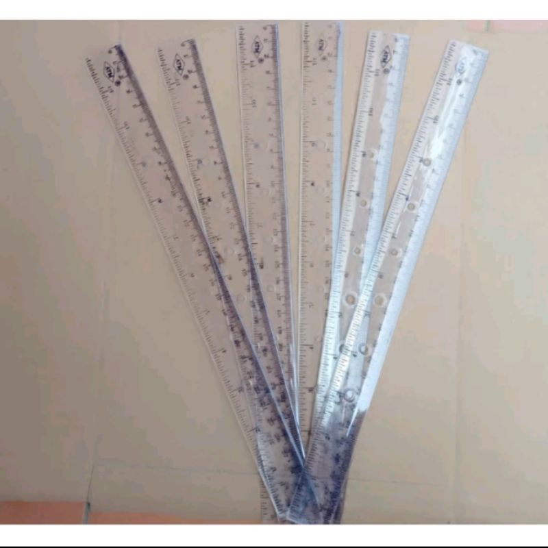 

penggaris plastik 30 cm