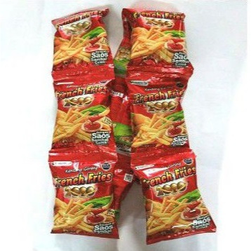 

FRENCH FRIES 2000 RENCENG 10X16gr SIANTAR TOP SNACK KENTANG