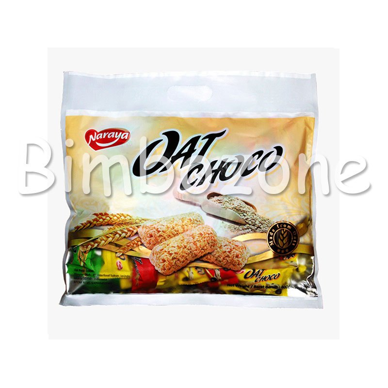 

QH Bimbozone - Naraya Oat Choco Snack Oat Sereal Gandum Vanilla Pandan Green Tea Strawberry 400gr