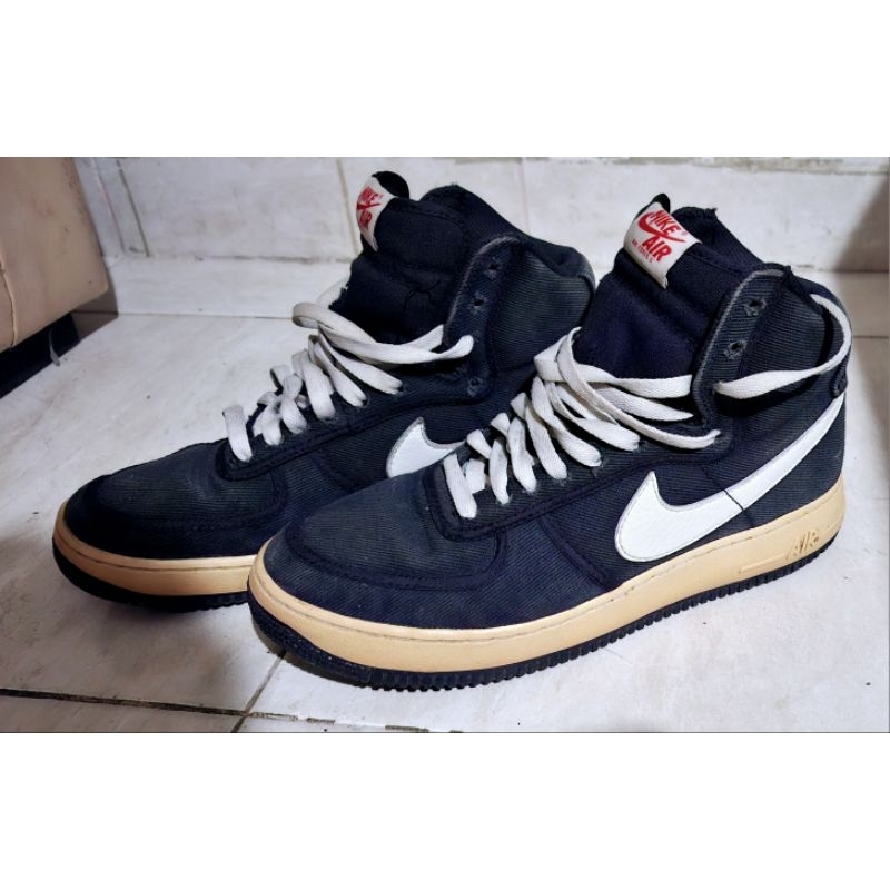 Sepatu Nike AF 1 High Black