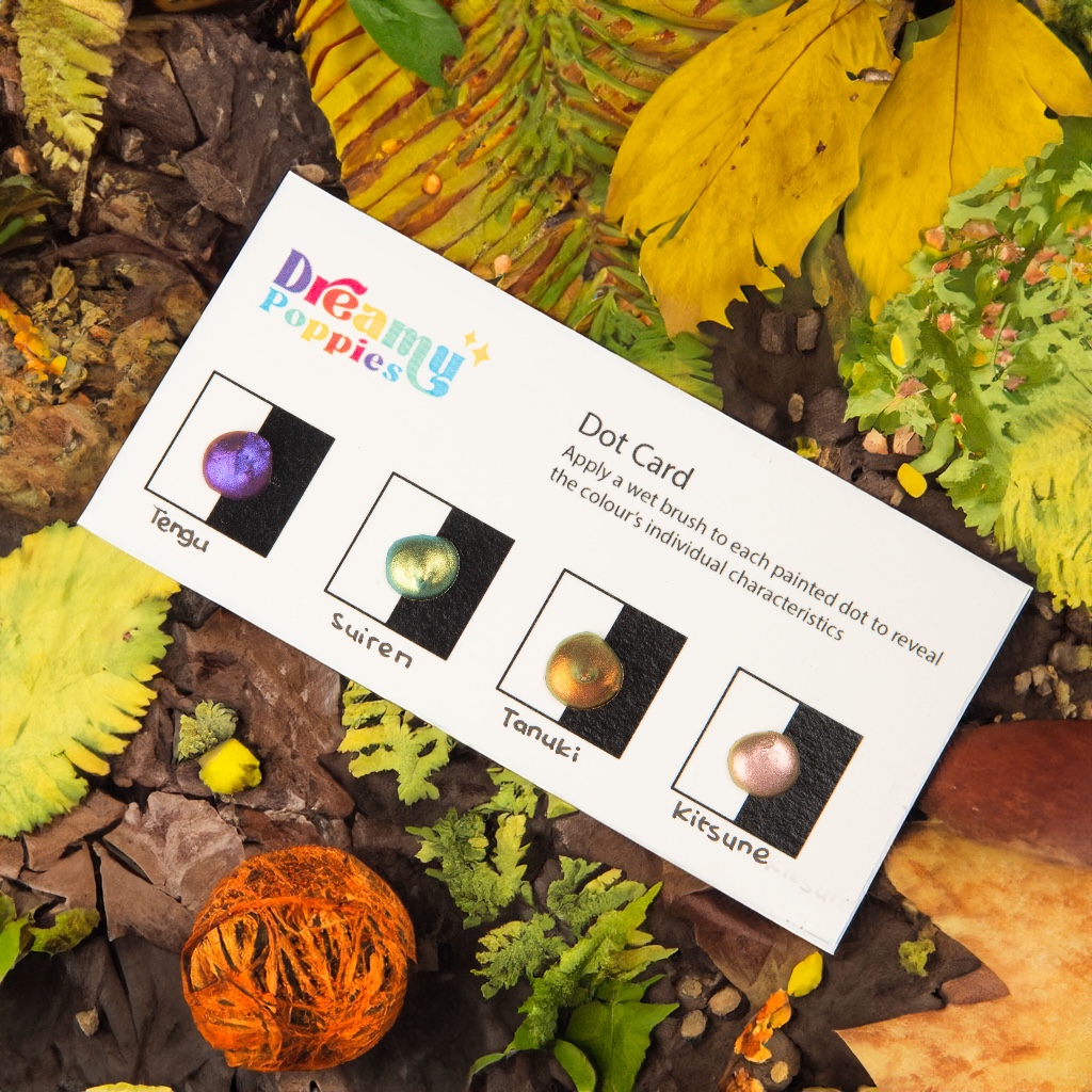 

Dreamy Poppies Chromatic Series Dot Card